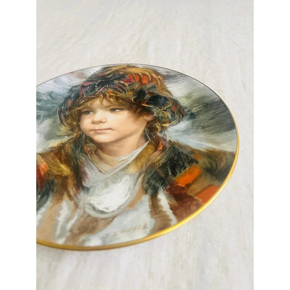 Royal Doulton Francisco Masseria Panchito Collector Plate Hand Signed Message